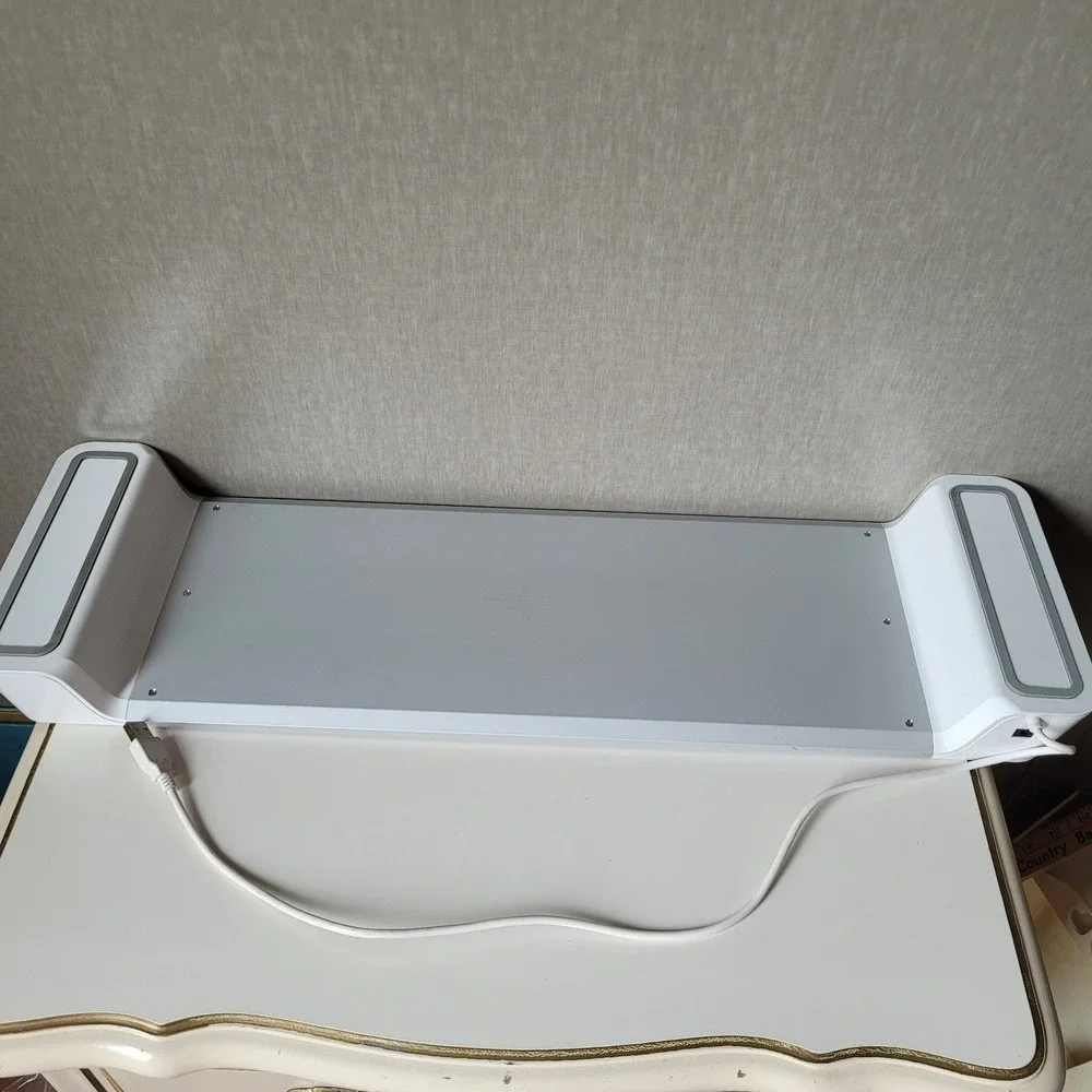 iHome Perfect Posture Monitor Stand Riser with 4-Port USB Hub for Apple iMac